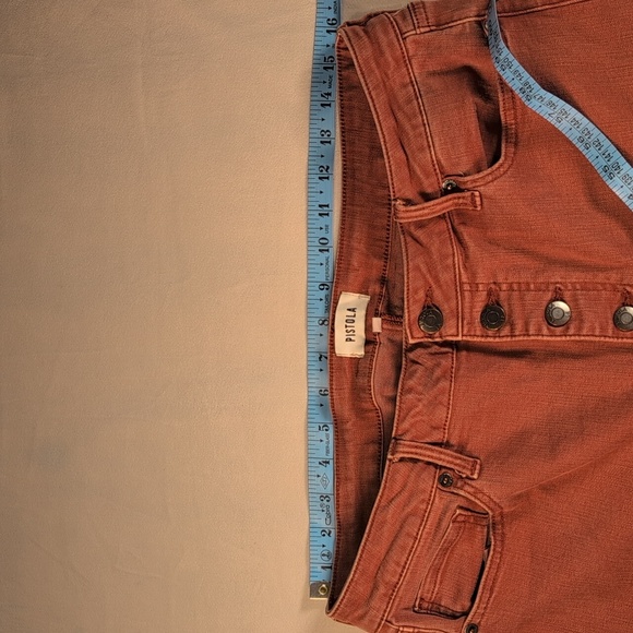 Pistola Arianna High Rise Skinny Jean in Dusty Clay Size 33 - Picture 6 of 9